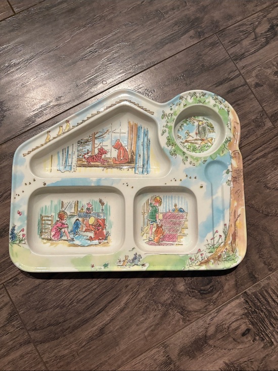 Other - Vintage like Winnie the Pooh child’s plate